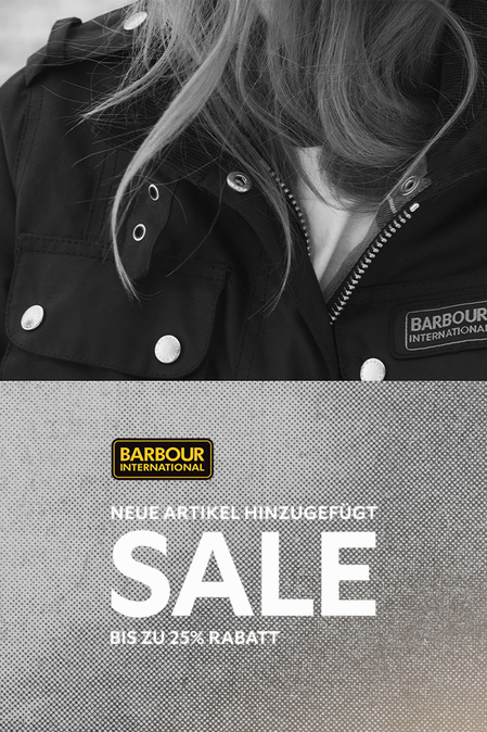 Barbour International Summer Sale - Bis zu 25% Rabatt