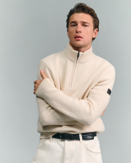 Enfield Funnel Neck Jumper 