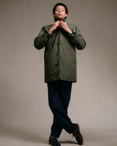 Wadded Lorden Showerproof Mac 