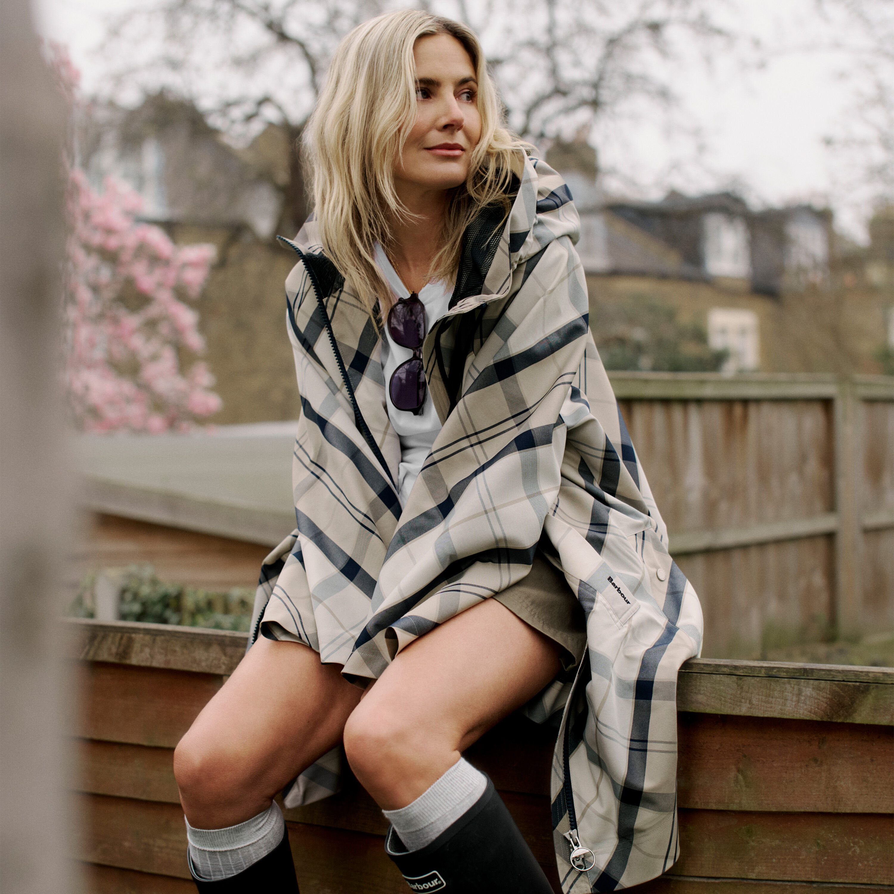 Kinsale Tartan Showerproof Cape