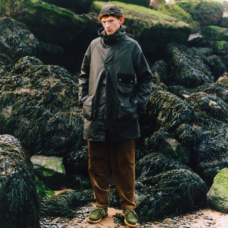 Barbour Solway Waxed Trench Coat Barbour Solway Waxed Trench Coat