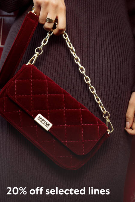 Barbour International Accessories Sale