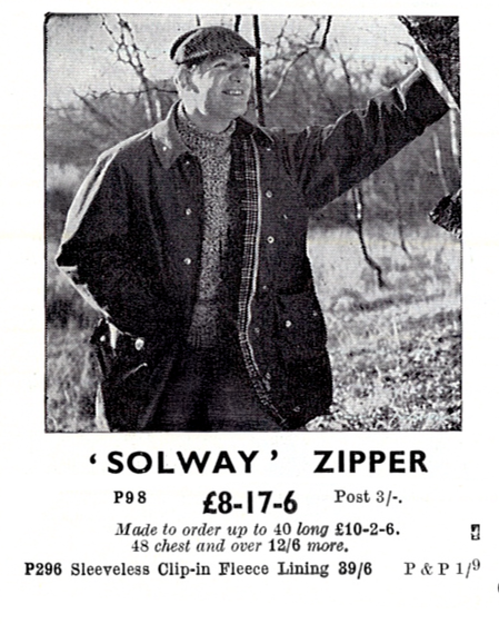 Archive Catalogue Image of the Solway Jacket Archive Catalogue Image of the Solway Jacket