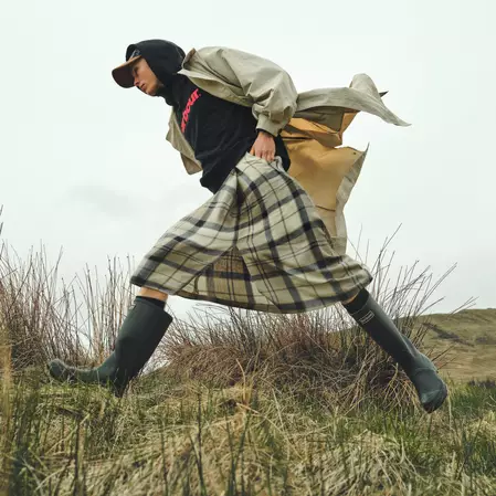 barbour winter dress tartan Buy Dalbury Tartan Midi Dress for USD 250.00