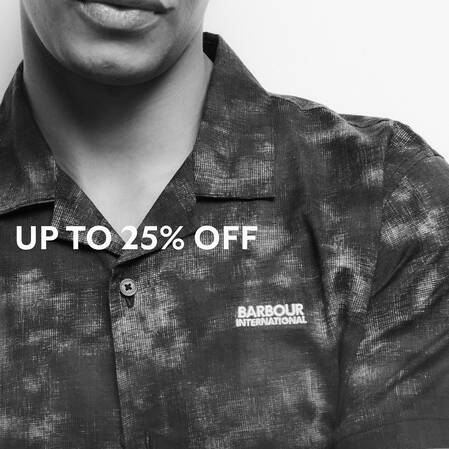 Barbour International Clothing Sale
