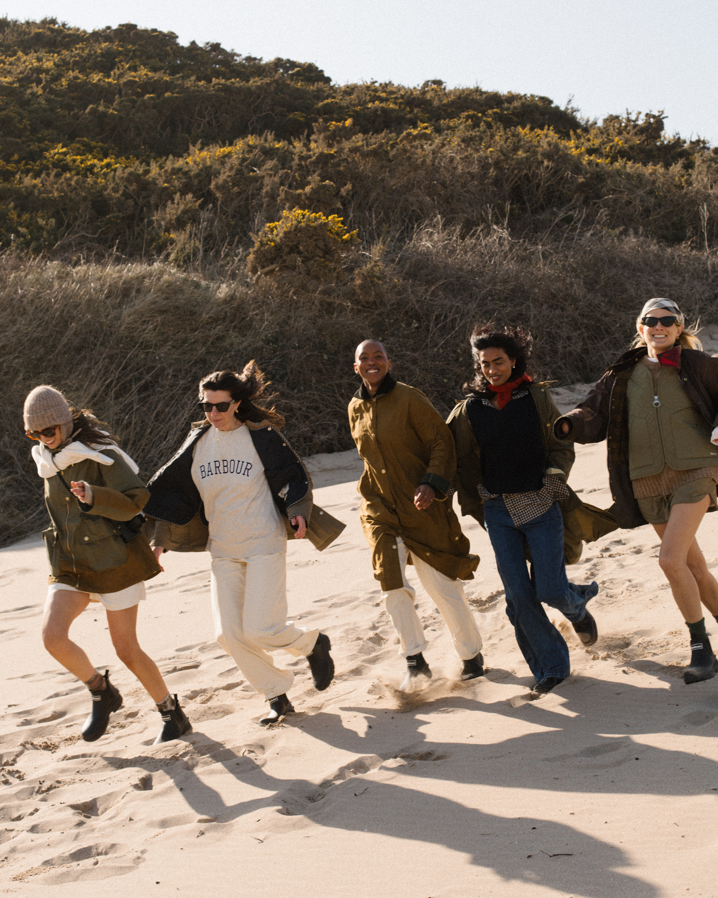 Barbour with Lucy Williams