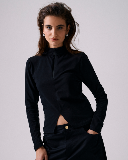 Dallas Quarter-Zip Top