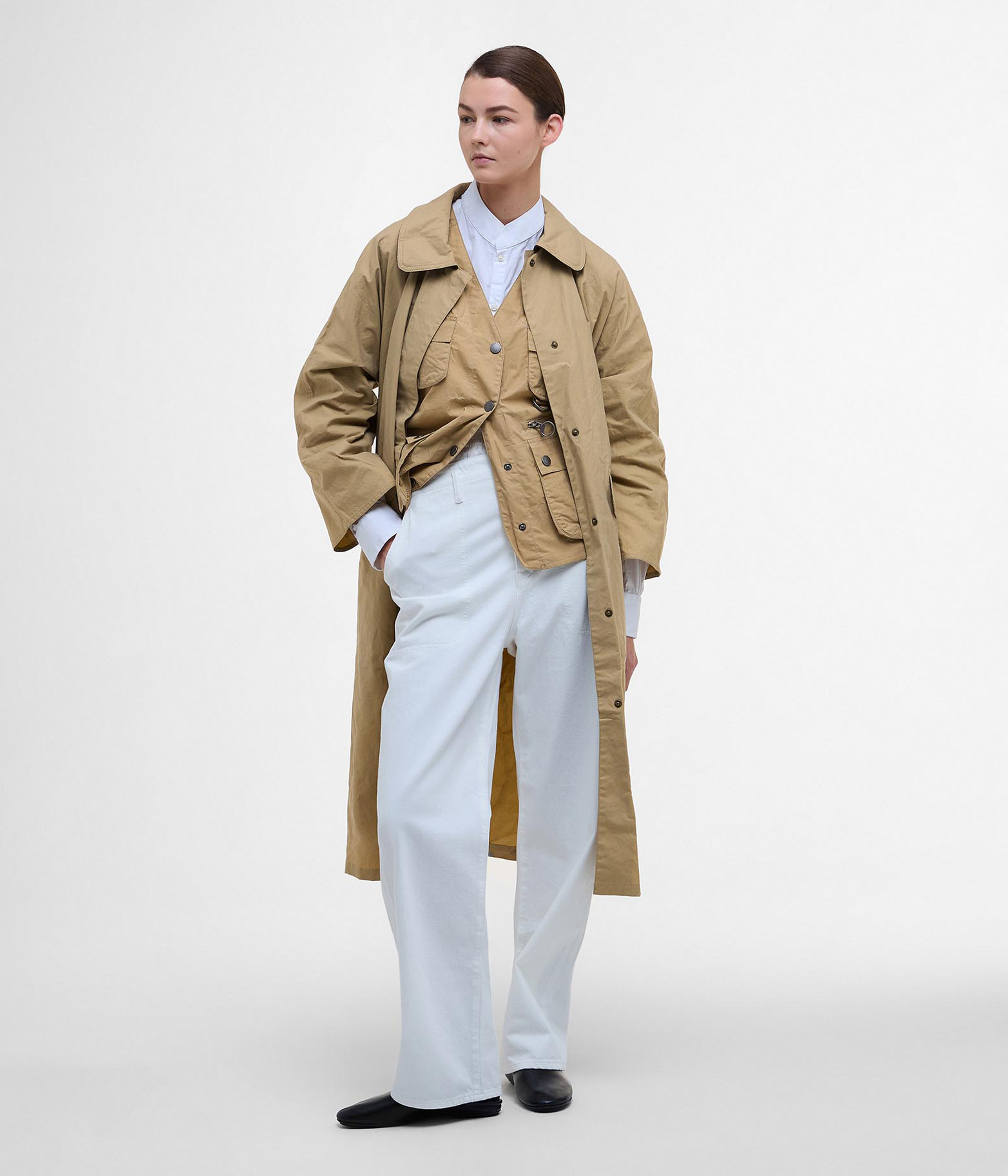 Barbour The Edit by Alexa Lizzy Showerproof Car Coat