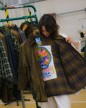 Barbour with Laura Jackson Barbour with Laura Jackson