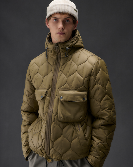 Hooded Spey Quilt Jacket
