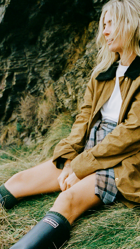 Barbour with Lucy Williams