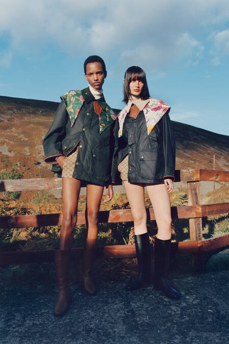GUCCI X BARBOUR