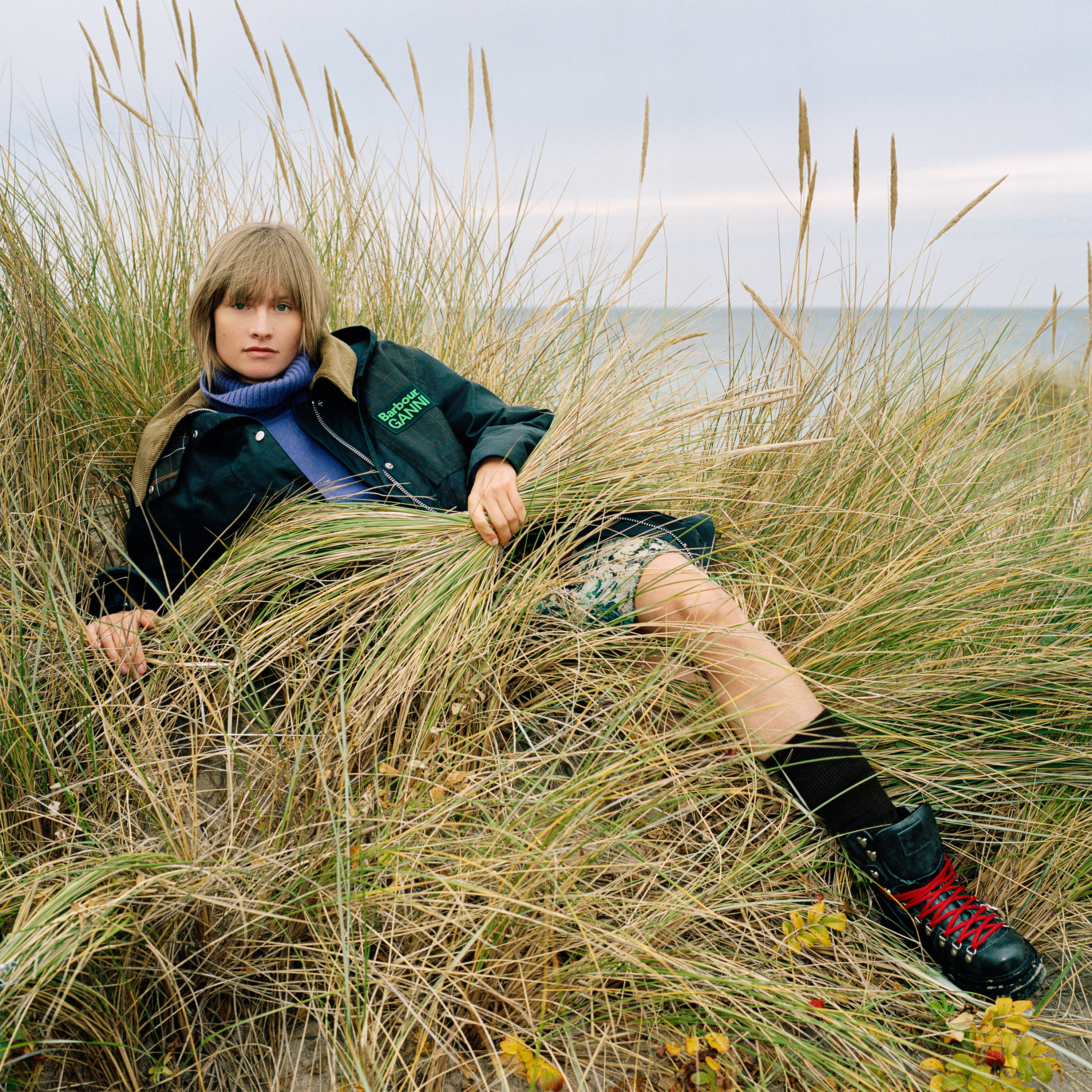 Barbour x GANNI Waxed Duffle