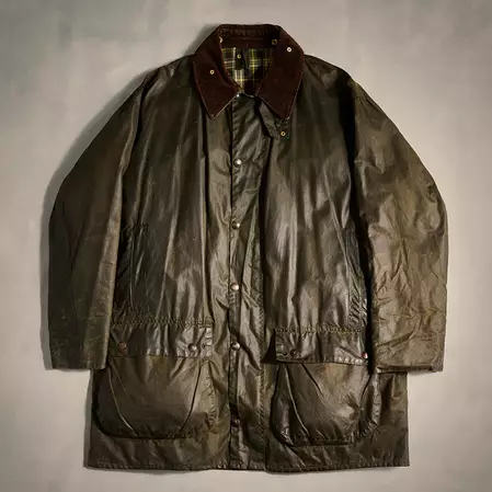 Barbour Border Waxed Jacket