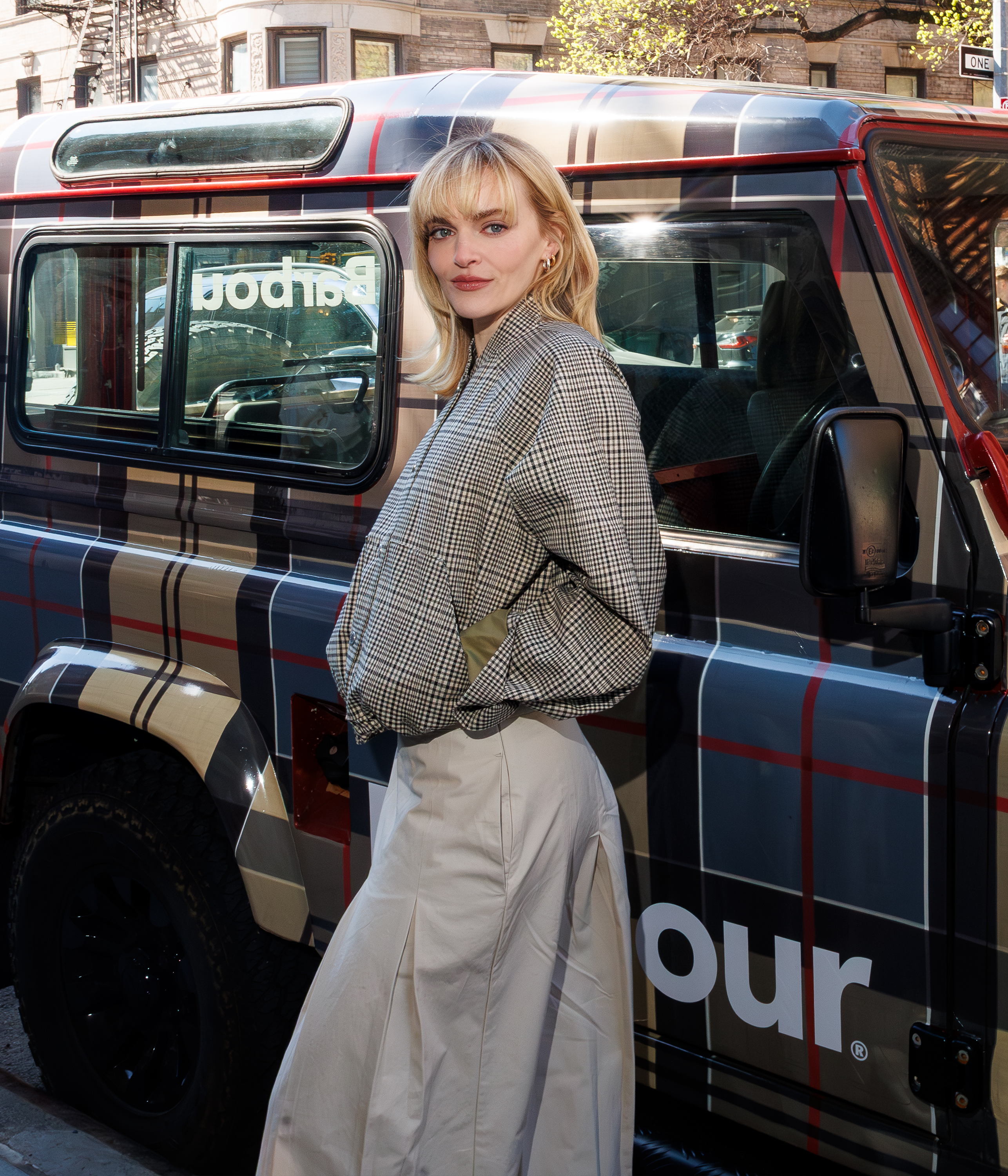 Madeleine Brewer - Tea & Sympathy Tartan Event