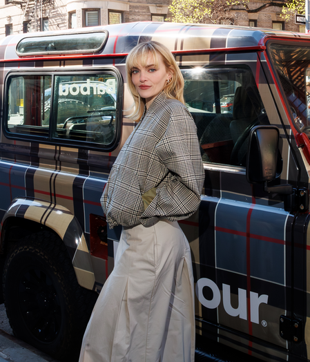 Madeleine Brewer - Tea & Sympathy Tartan Event