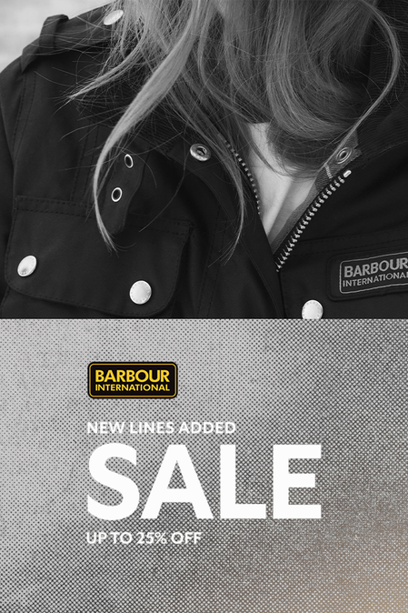 Barbour International Summer Sale - Up to 25% Off