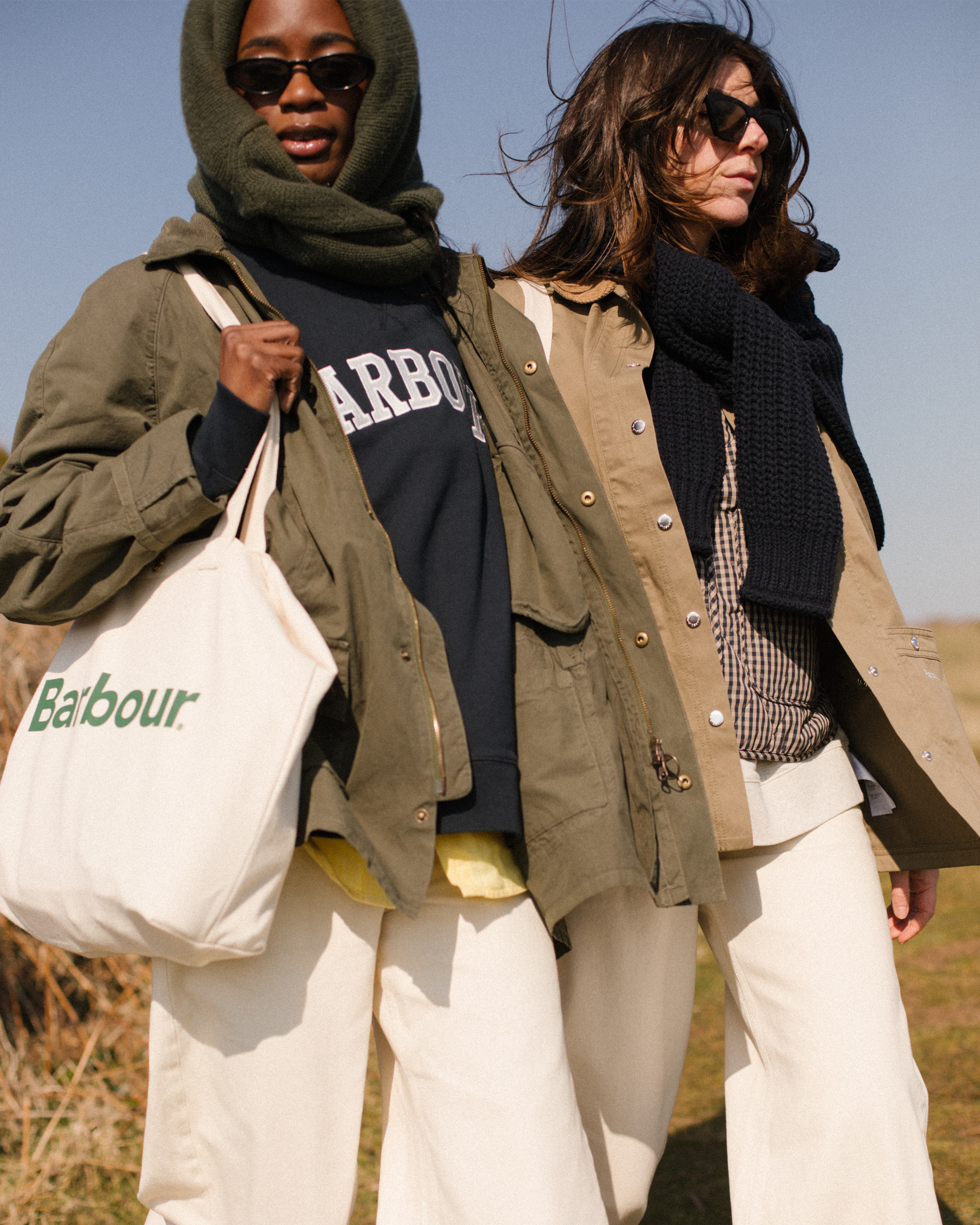 Barbour with Lucy Williams