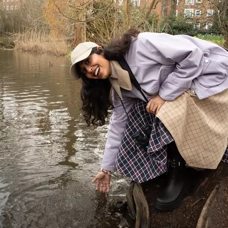Flock Together wearing the Barbour Icons Beadnell Showerproof Jacket