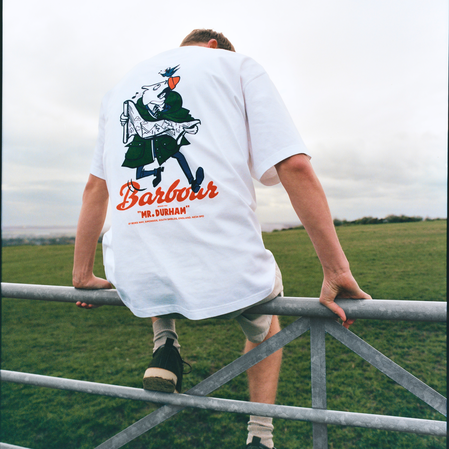 Barbour Regence Oversized Graphic T-Shirt