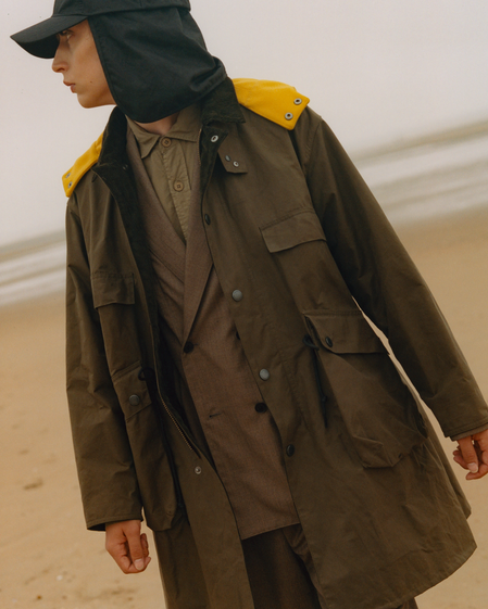 Barbour x Kaptain Sunshine Bedale Casual Field Coat Barbour x Kaptain Sunshine Bedale Casual Field Coat