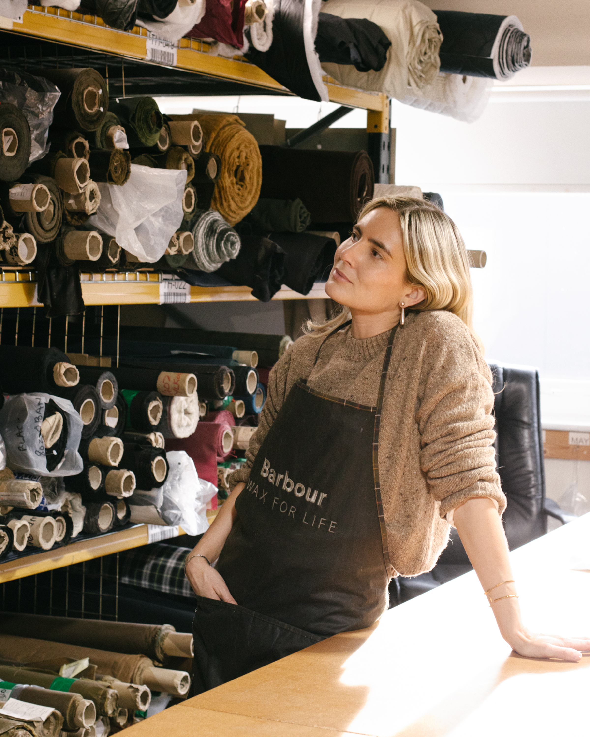 Barbour with Lucy Williams