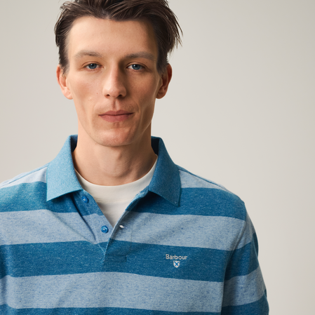 The Selby Striped Polo Shirt