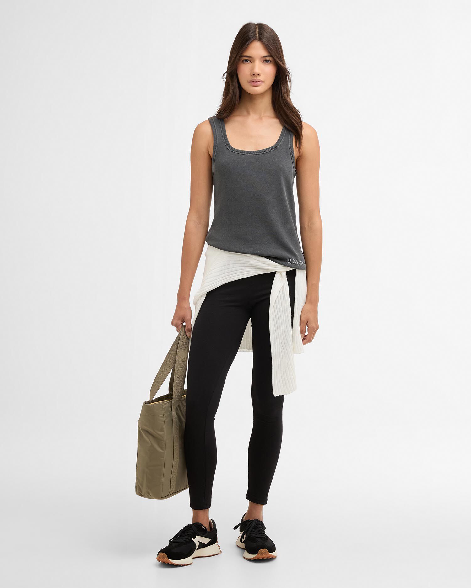 Top Lyra Washed Black