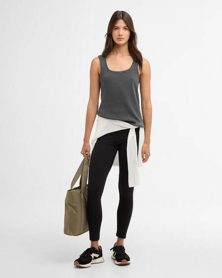 Top Lyra Washed Black