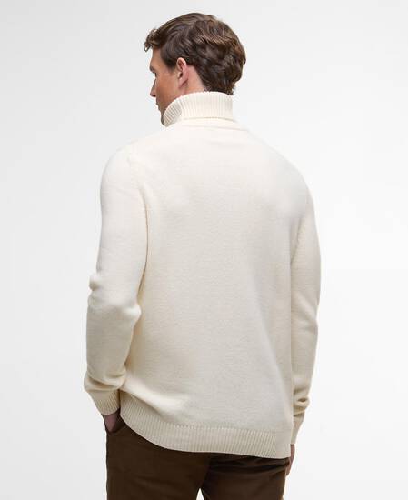 Kelp Roll-Neck Jumper Whisper White