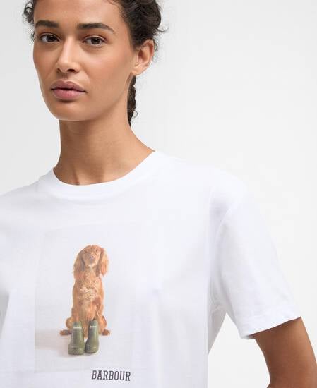 T-Shirt Bedale Graphic White