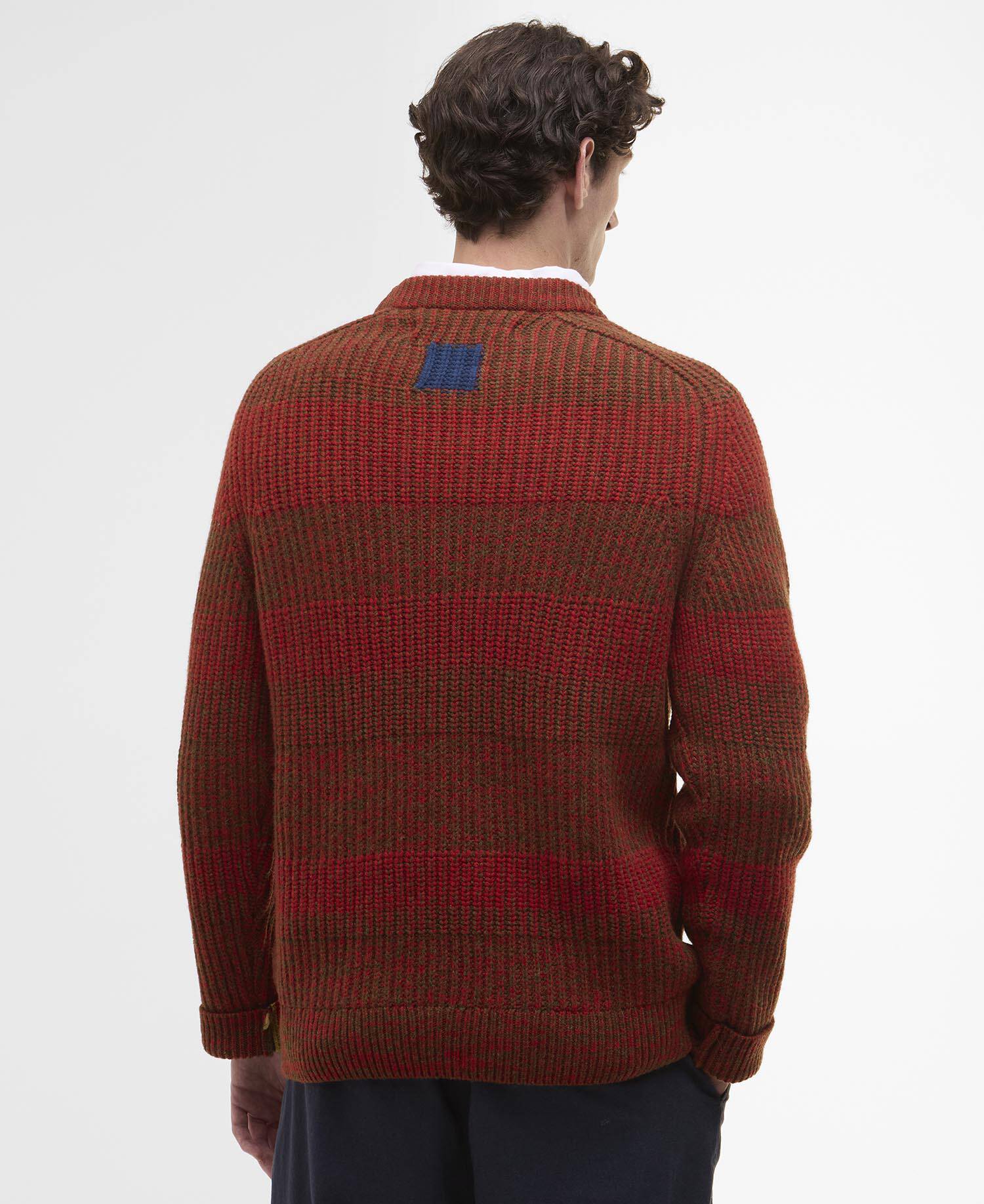 Paul Smith loves Barbour Pullover Saddle Rundhalsausschnitt image number 3