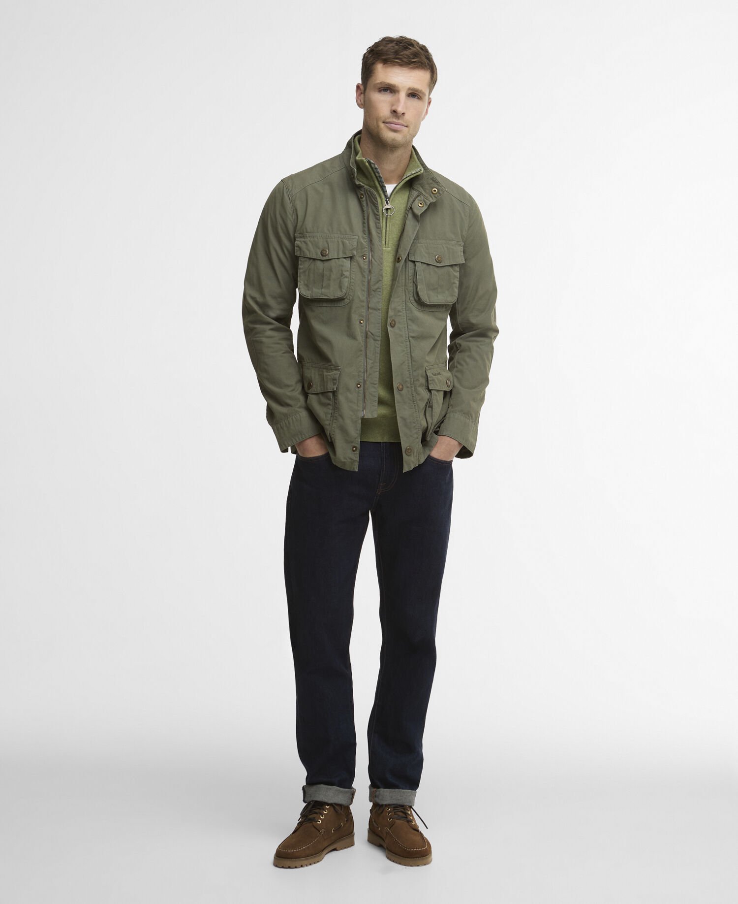 Jacke Corbridge Utility Dusty Olive