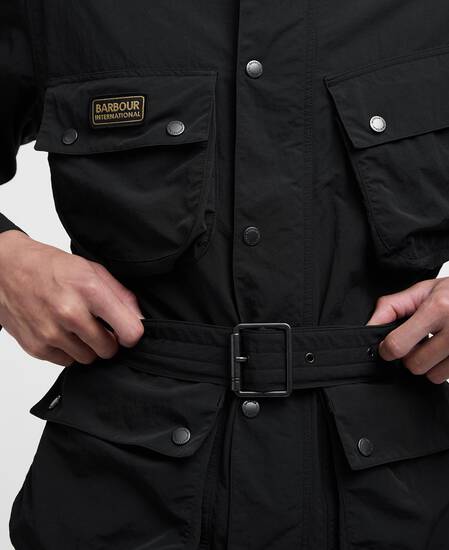 Contemporary A7 Showerproof Jacket Classic Black