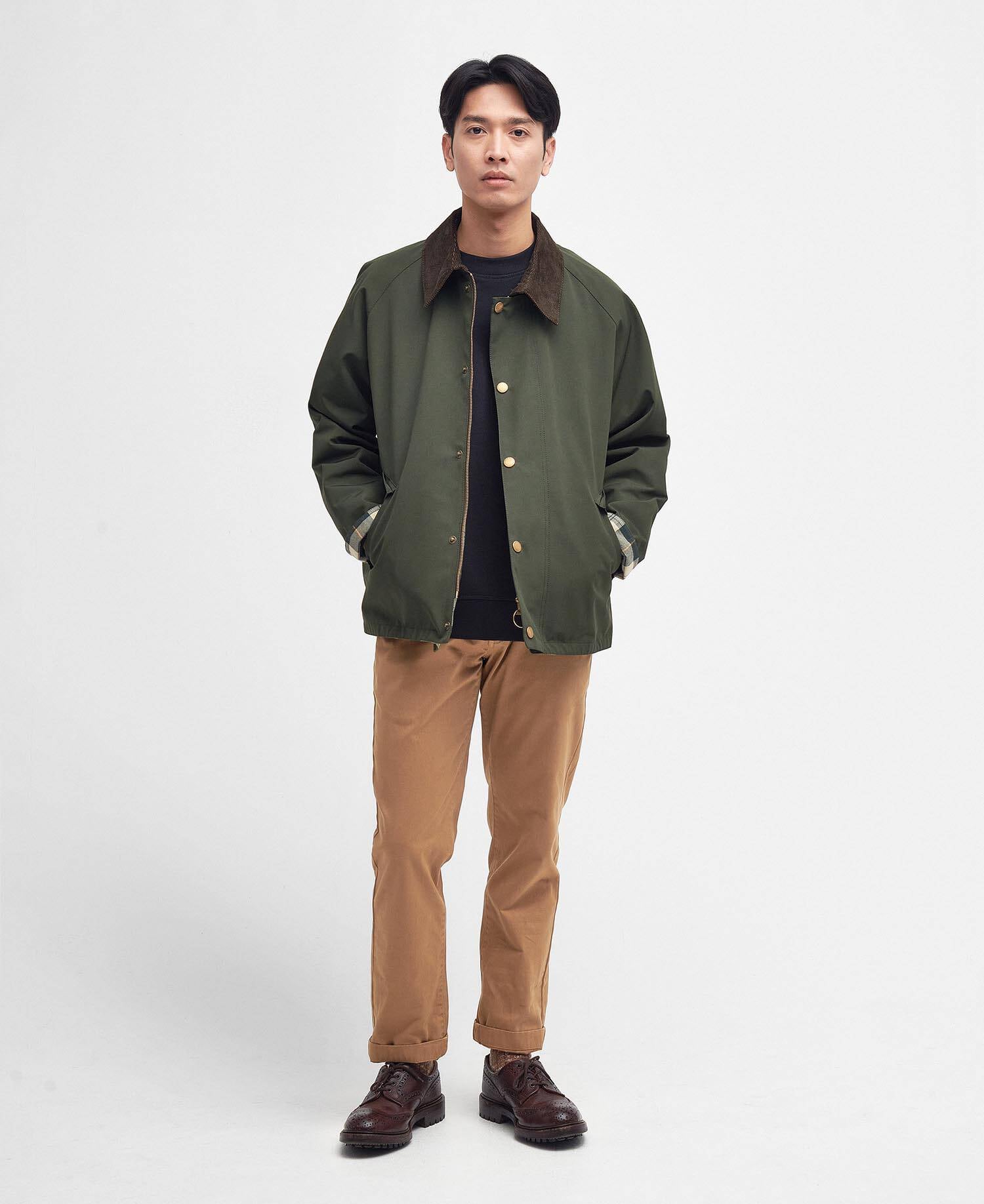 Oversized Reversible Transporter Jacket Sage-Ancient image number 1