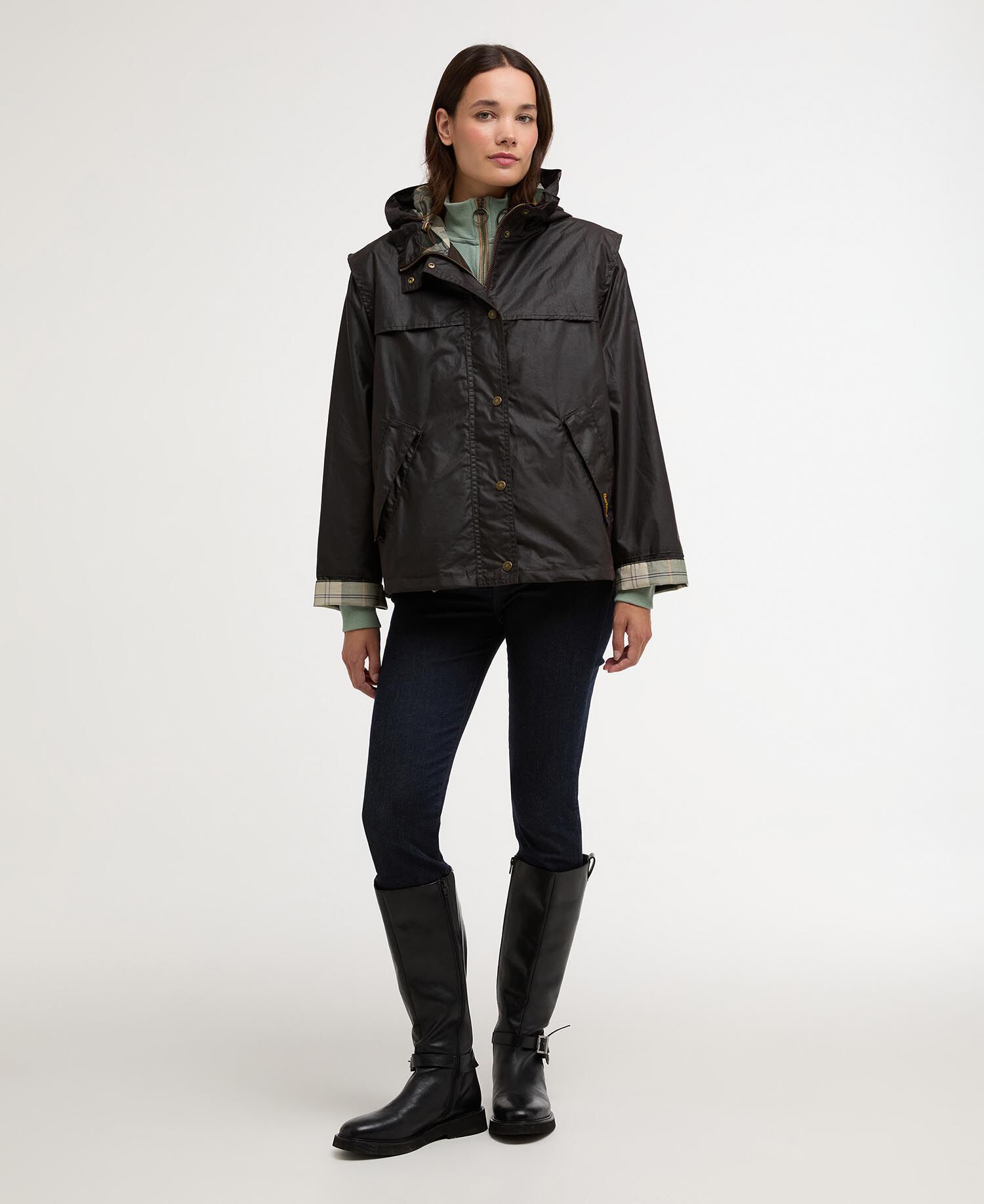 Ornella Waxed Jacket Rustic/Ancient
