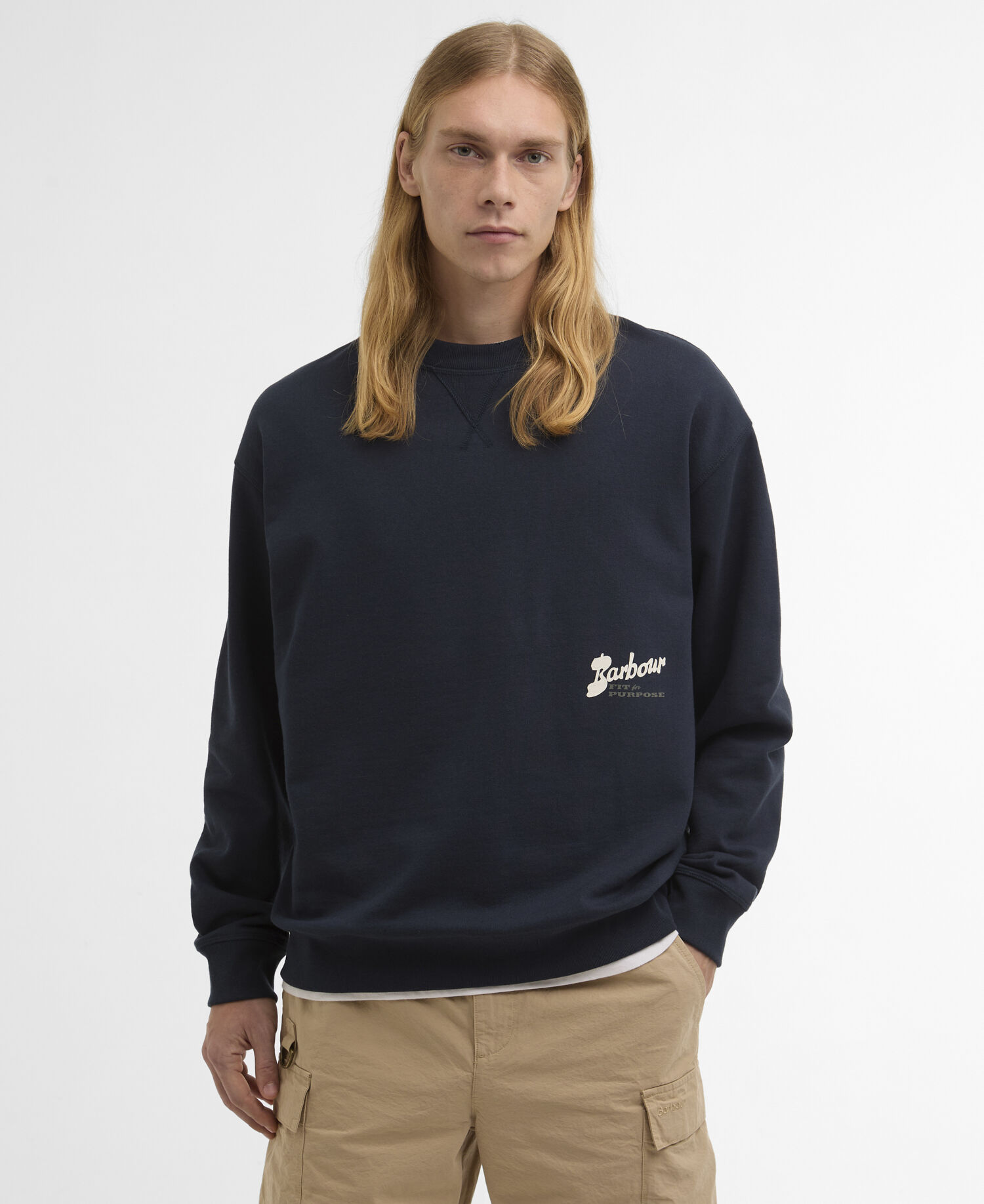 Blythe Crew Neck Jumper Navy