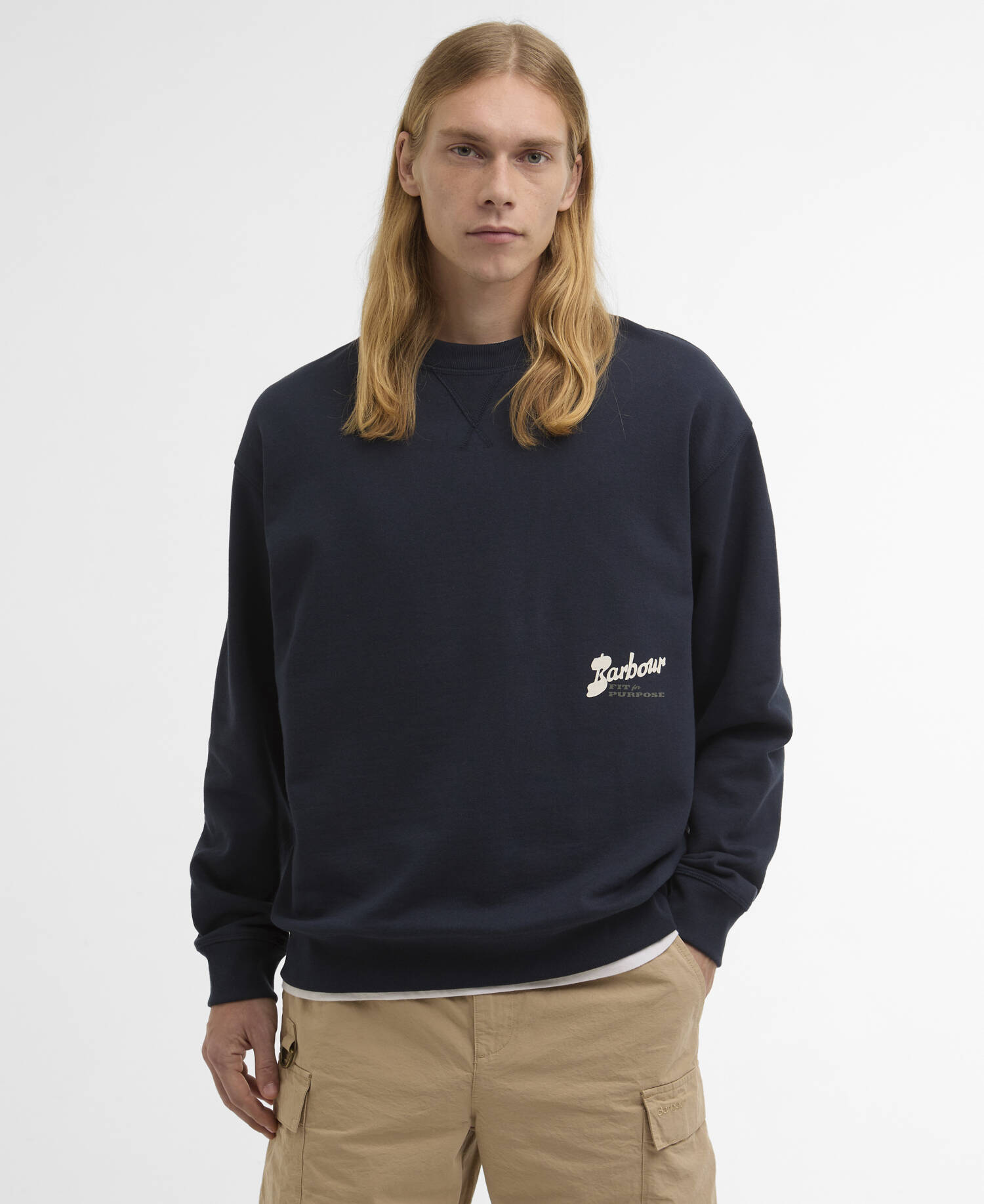 Blythe Crew Neck Jumper Navy image number 0