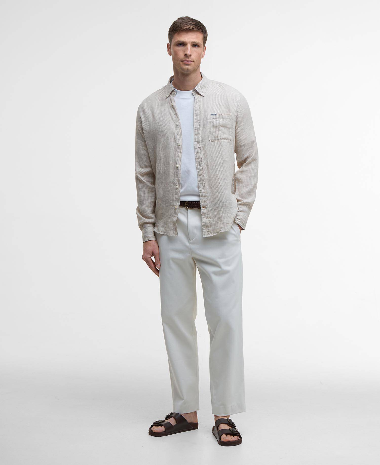 Linton Tailored Long-Sleeved Shirt image number 1