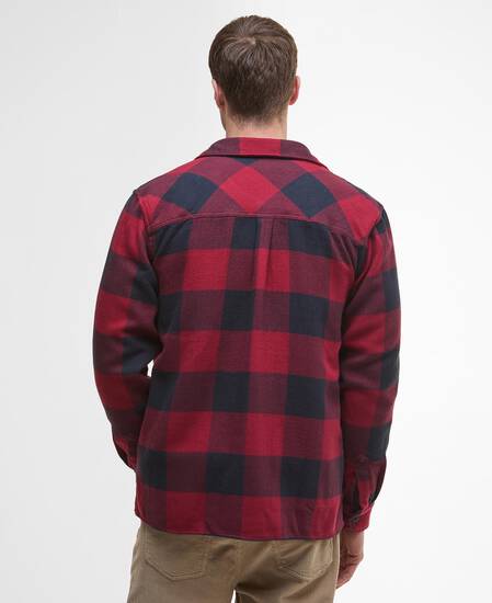 Bertow Relaxed Long-Sleeved Shirt Navy