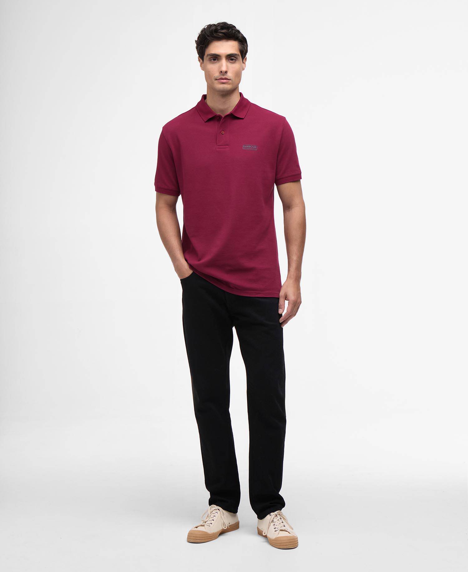 Essential Polo Shirt Antique Red image number 1