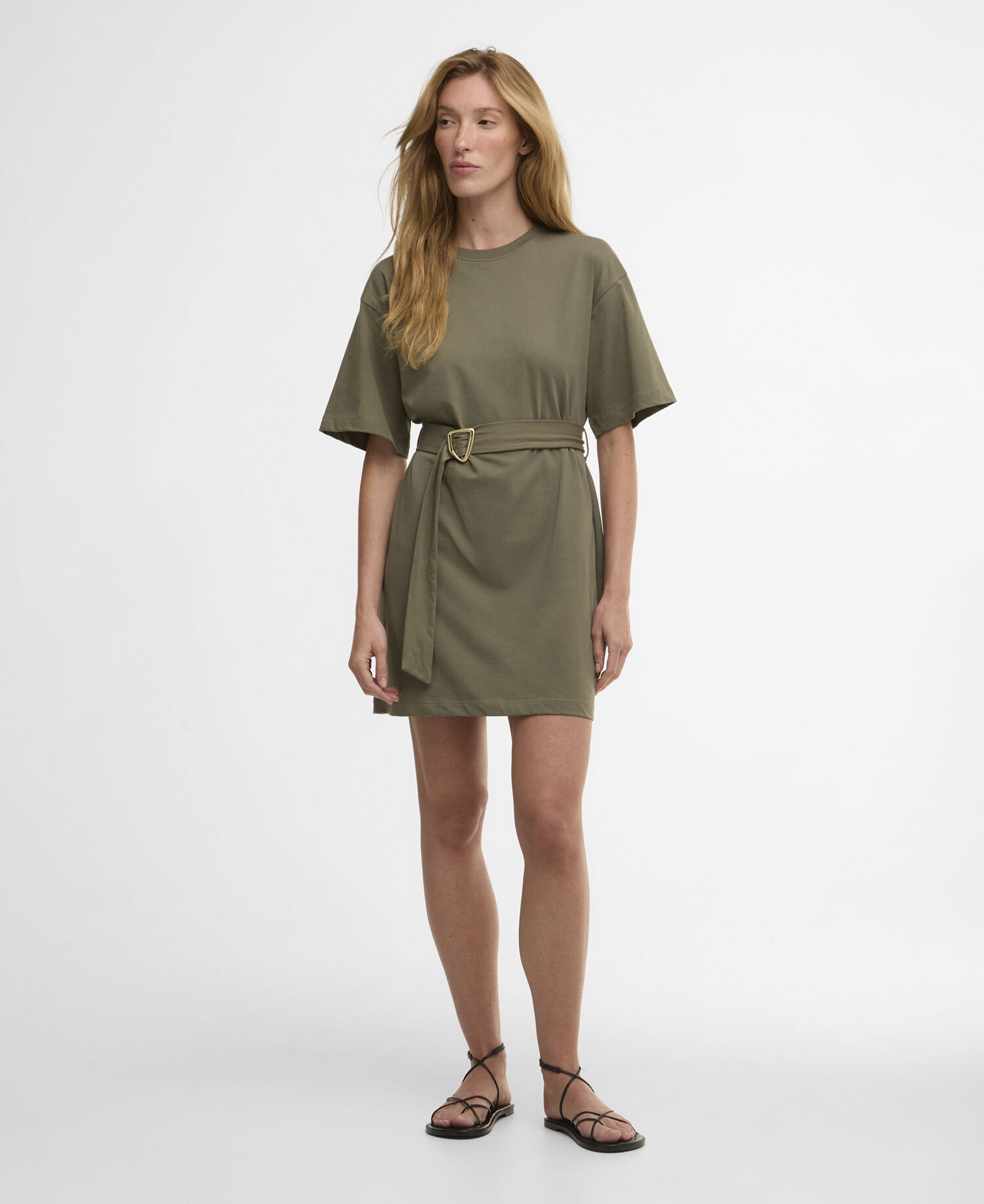 Mini abito Uma Dusky Khaki