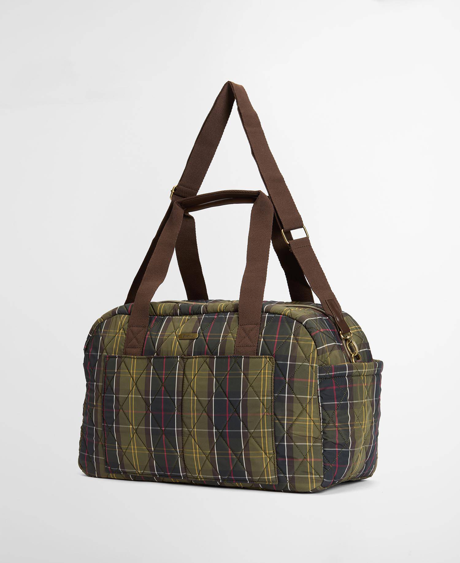 Wetherham Quilted Holdall Bag Classic Tartan image number 3