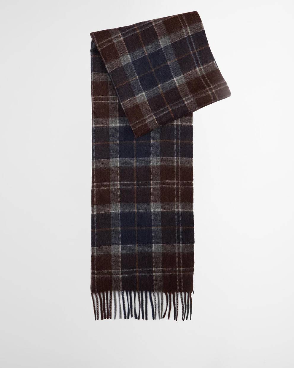 Sciarpa Braden in lana e tartan