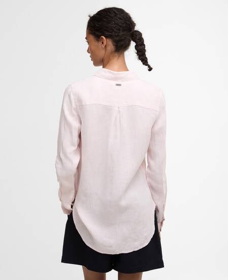 Bluse Marine Long-Sleeved Relaxed Pink
