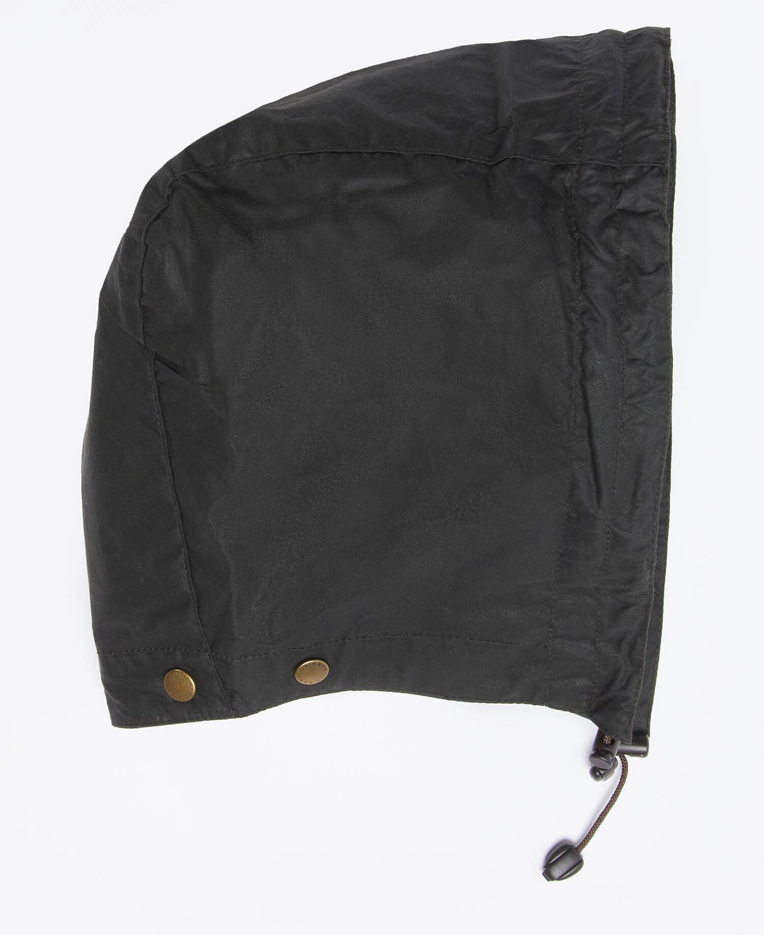 Lightweight Waxed Hood Dark Olive image number 0