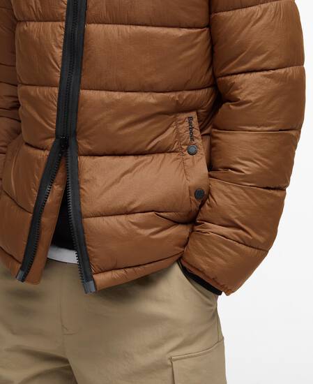 Offshore Quilted Jacket Umber