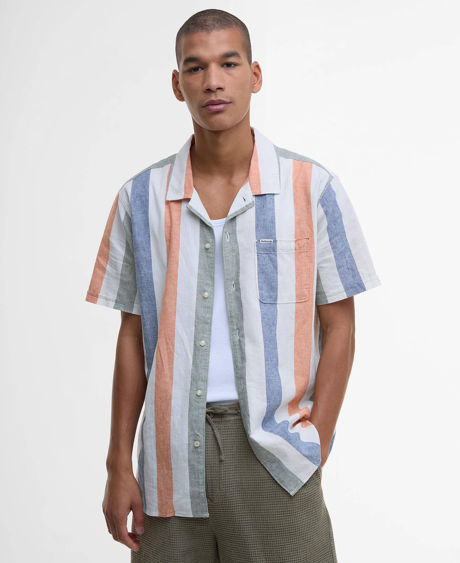 Clearwell Striped Short-Sleeved Shirt image number 0