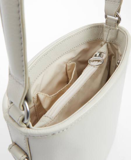 Laire Leather Bucket Bag