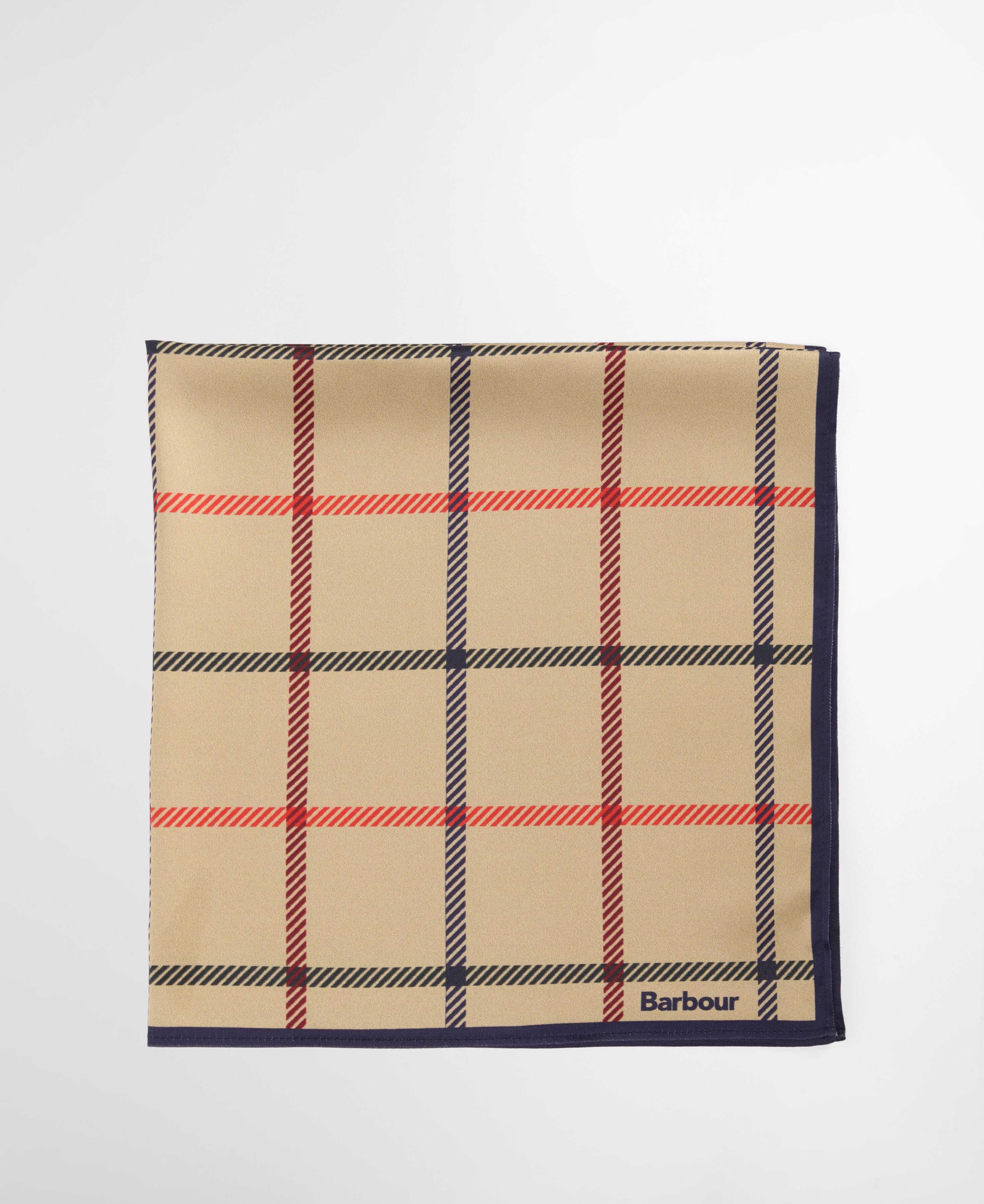 Mackworth Head Scarf Beige Tattersall